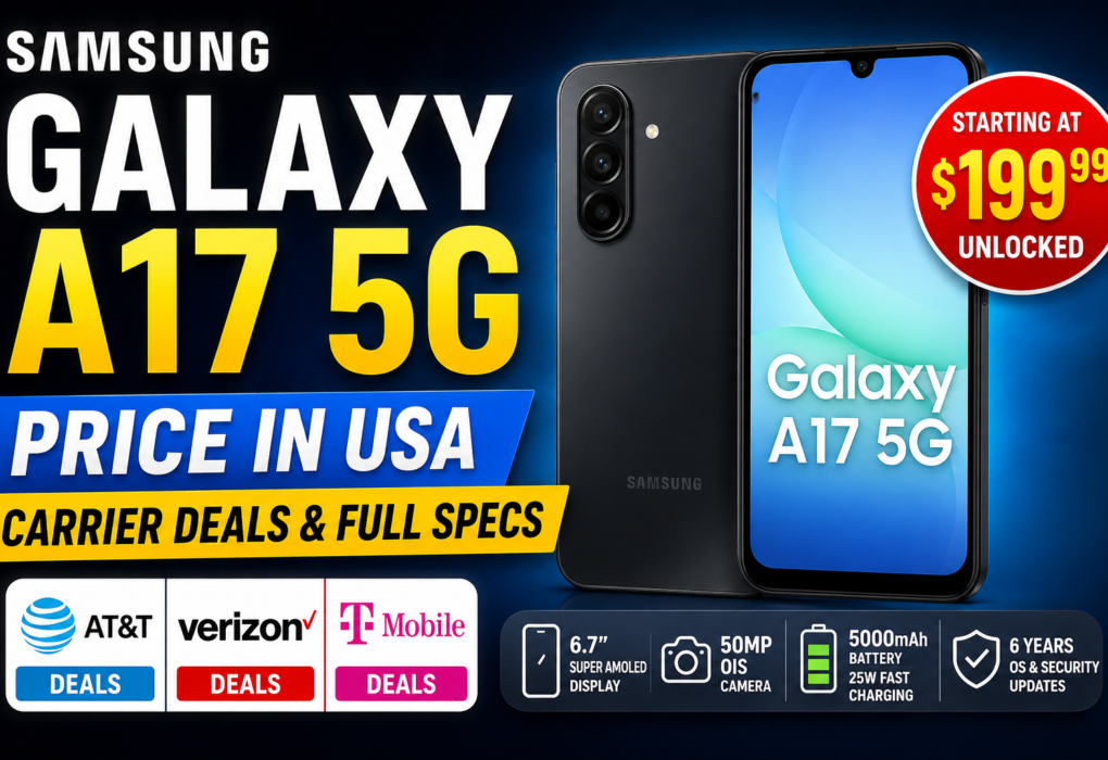 Samsung Galaxy A17 5G Price in USA